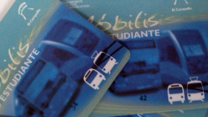Ayudas al transporte. Bono Estudiante CURSO 2021-22