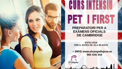 Admitidos Cursos Intensivos de Inglés verano 2019