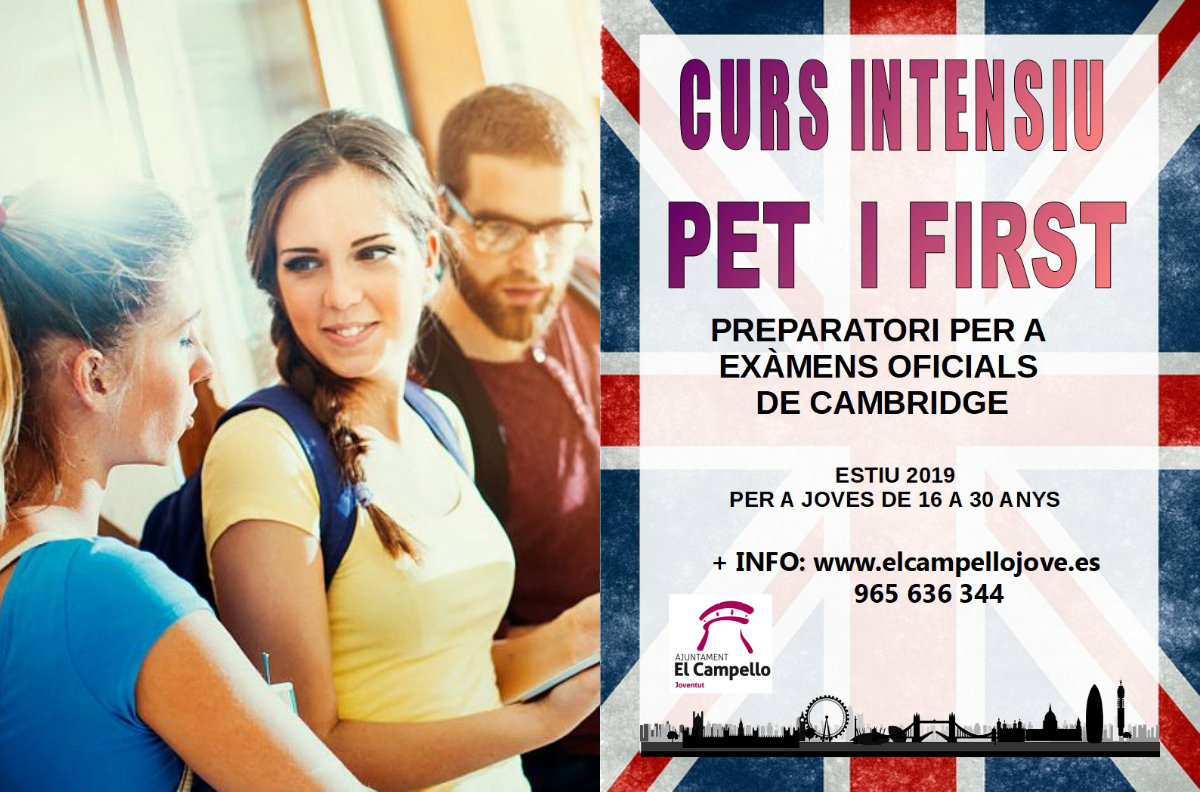 Admitidos Cursos Intensivos de Inglés verano 2019