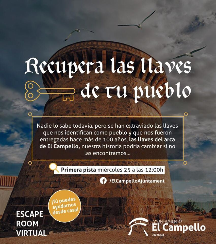 SCAPE ROOM VIRTUAL #yomequedoencasa