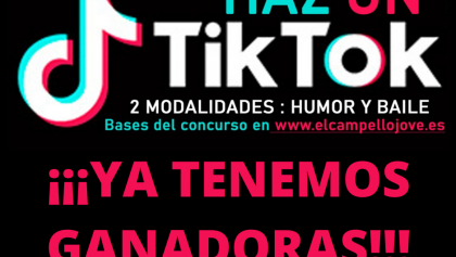 Ganadoras del Concurso tik tok