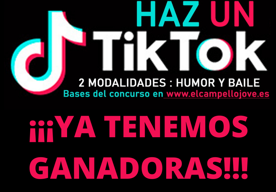 Ganadoras del Concurso tik tok