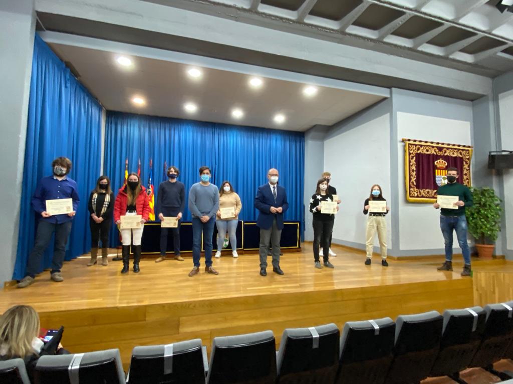 Entrega de premios a los ganadores y ganadoras del XVIII Concurso de Literatura Joven