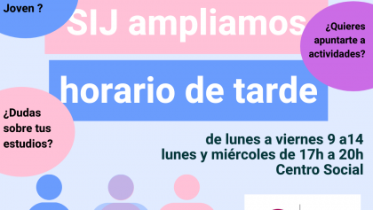 EL SIJ ABRE TAMBIÉN POR LA TARDE