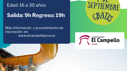 EXCURSIÓN PARQUE ACUÁTICO