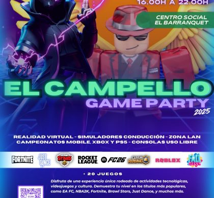 🎮 EL CAMPELLO GAME PARTY 2025