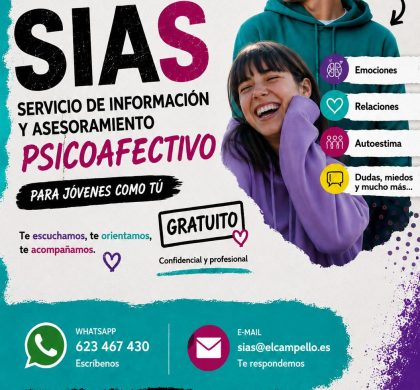 SIAS – Servicio de Información y Asesoramiento Psicoafectivo Joven