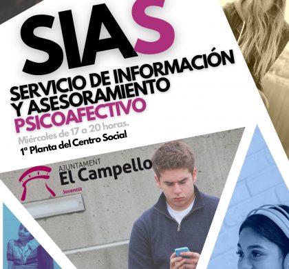 SIAS – Servicio de Información y Asesoramiento Psicoafectivo Joven