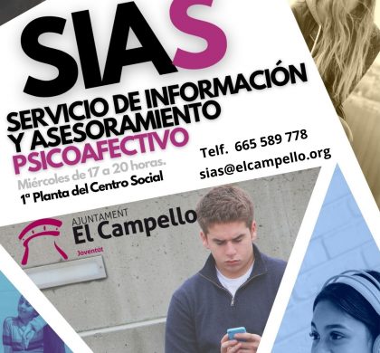 SIAS – Servicio de Información y Asesoramiento Psicoafectivo Joven