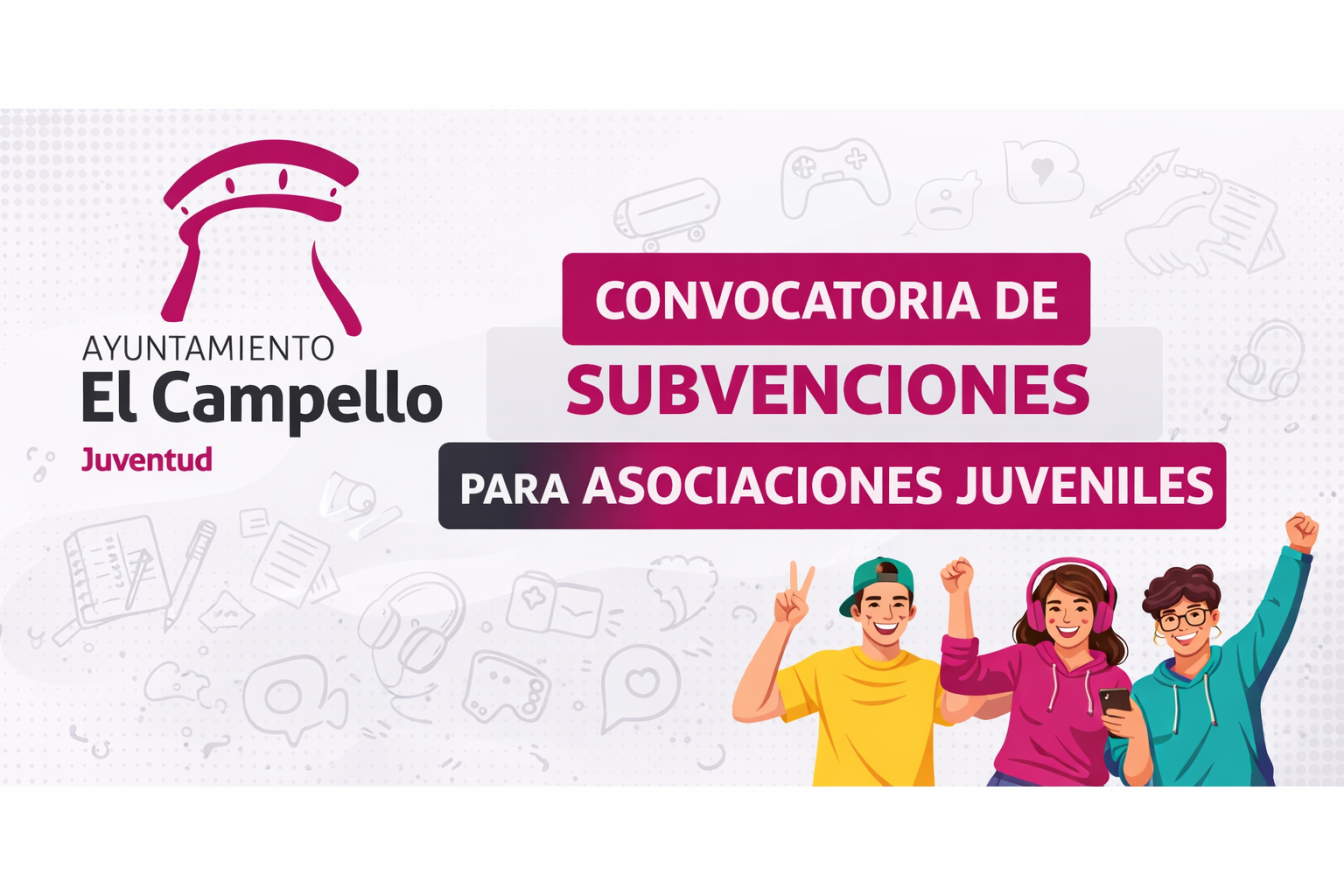CONVOCATORIA SUBENCIONES ASOCIACIONES JUVENILES 2026