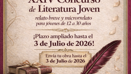 ¡AMPLIAMOS PLAZO DE PRESENTACIÓN DE OBRAS HASTA EL 3 DE JULIO DE 2026!