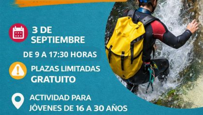 ¡¡¡ACTIVIDAD DE BARRANQUISMO ACUÁTICO!!!