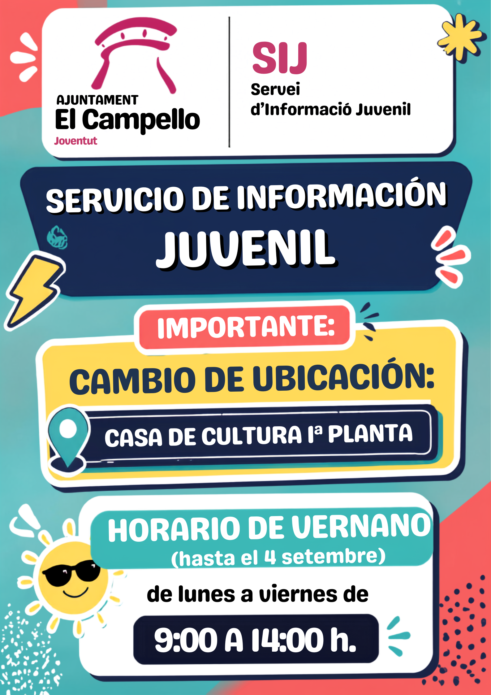 SIJ ¡AVISO IMPORTANTE!