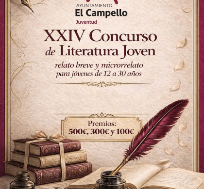 ¡XXIV CONCURSO   DE    LITERATURA JOVEN!