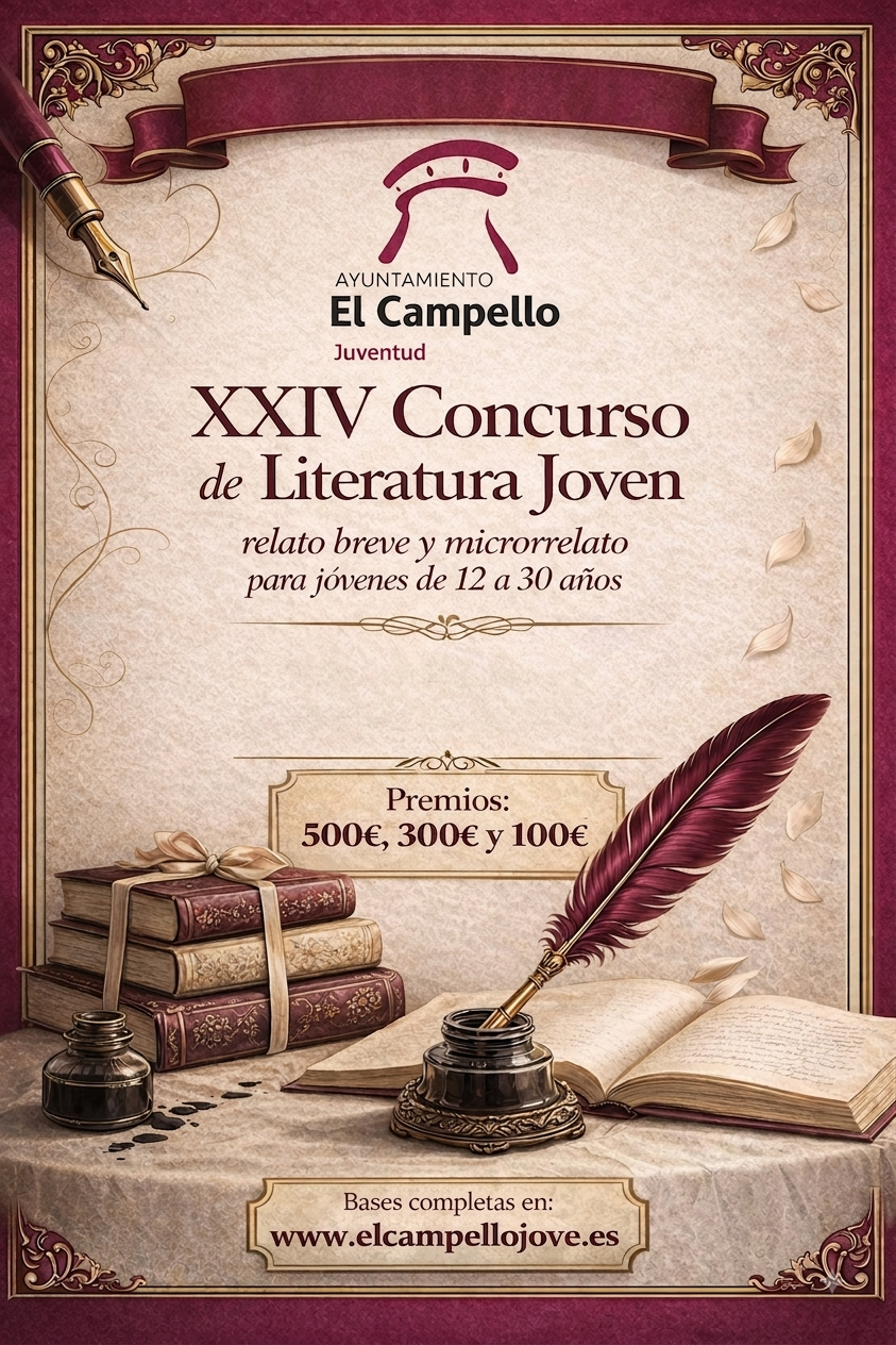 ¡XXIV CONCURSO   DE    LITERATURA JOVEN!