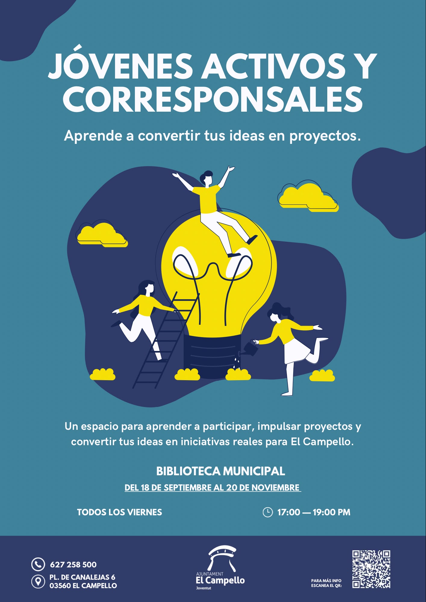 ¡PROGRAMA  JÓVENES ACTIVOS Y  CORRESPONSALES!